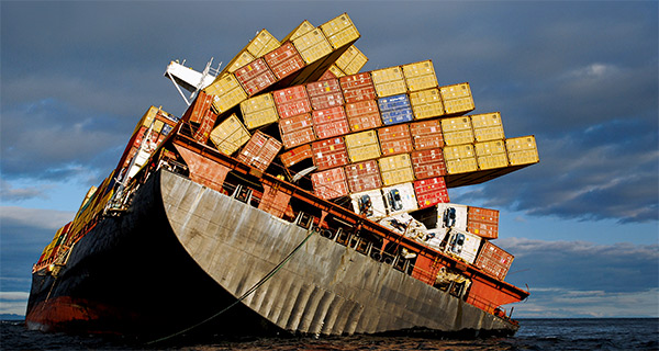 container vessel accident